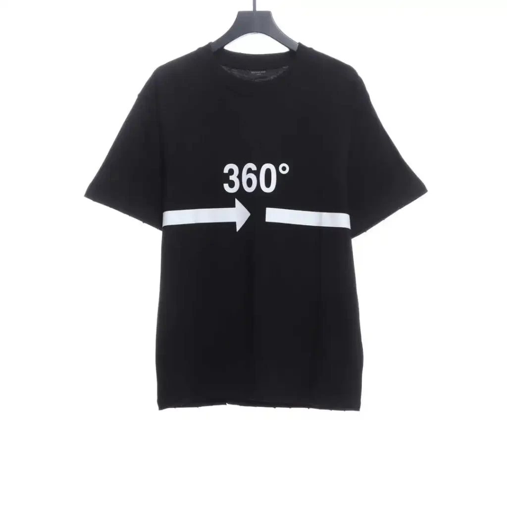 360 digital arrow print short sleeve