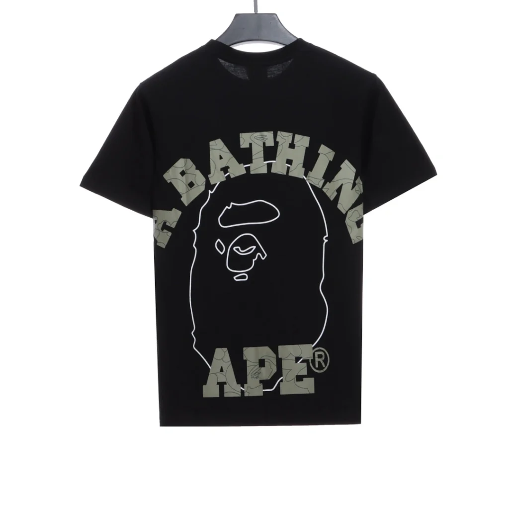 Sketch ape head short sleeve