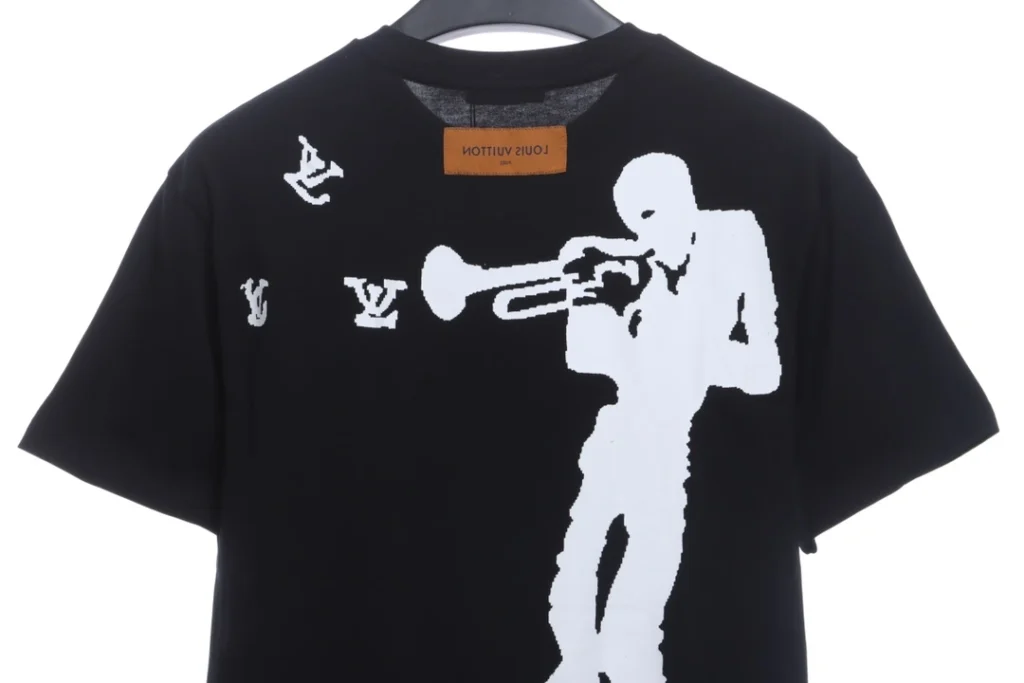 Jazz trumpet print T-shirts