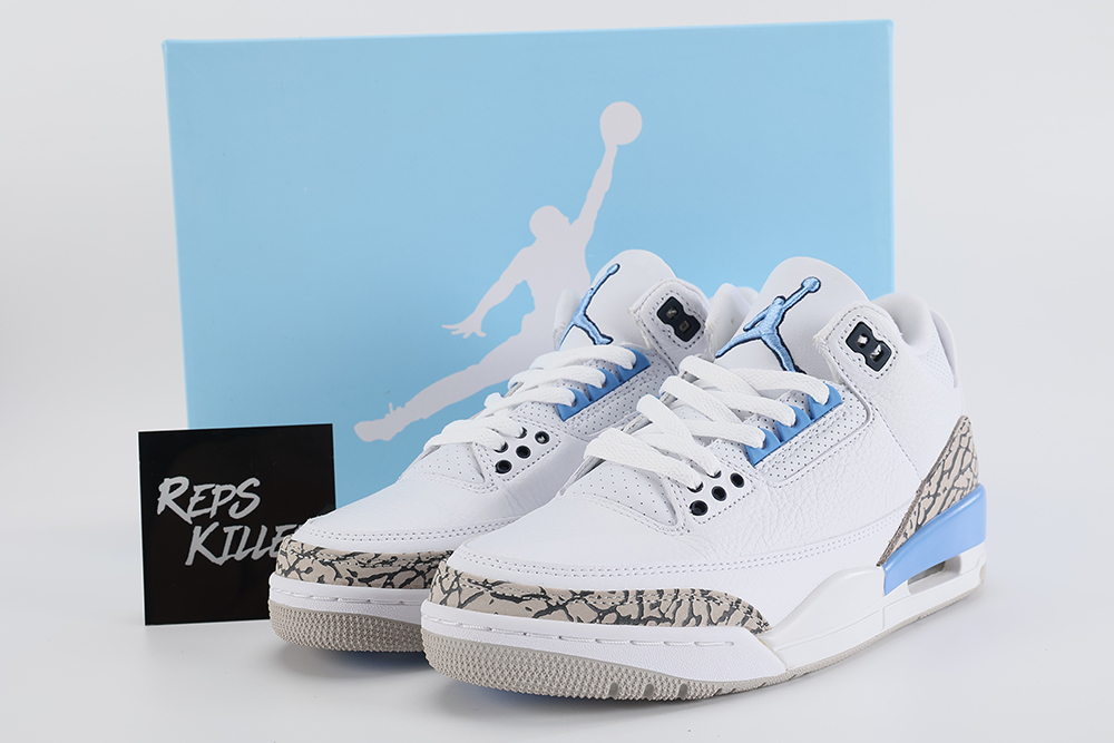 Air Jordan 3 Retro 'UNC' Player Exclusive Replica