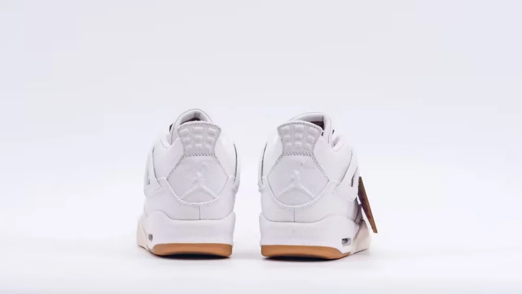 Air Jordan 4 Levi's White Replica