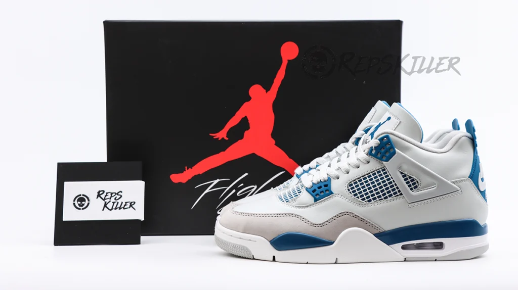 Air Jordan 4 Retro 'Military Blue' 2024 Replica