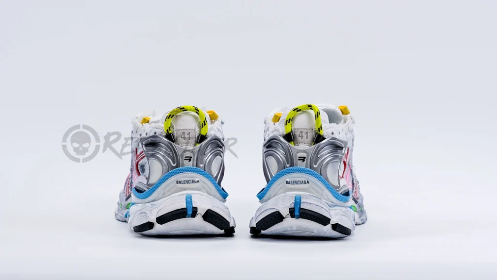 Balenciaga Runner Nylon White Multicolor Replica