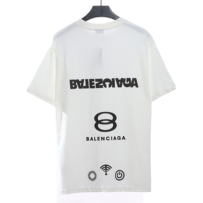 Double-ring logo short sleeve