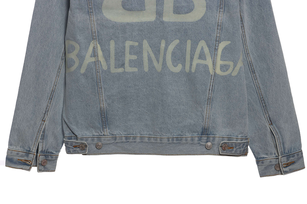 Luminous double B denim jacket Replica