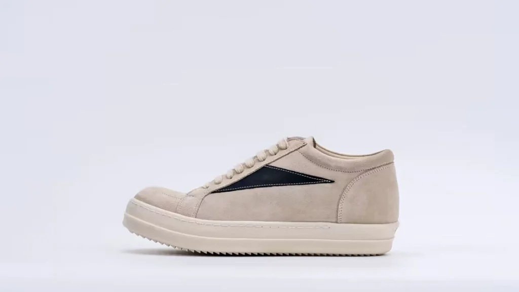  Rick Owens Luxor Vintage Low 'Milk Black' Replica