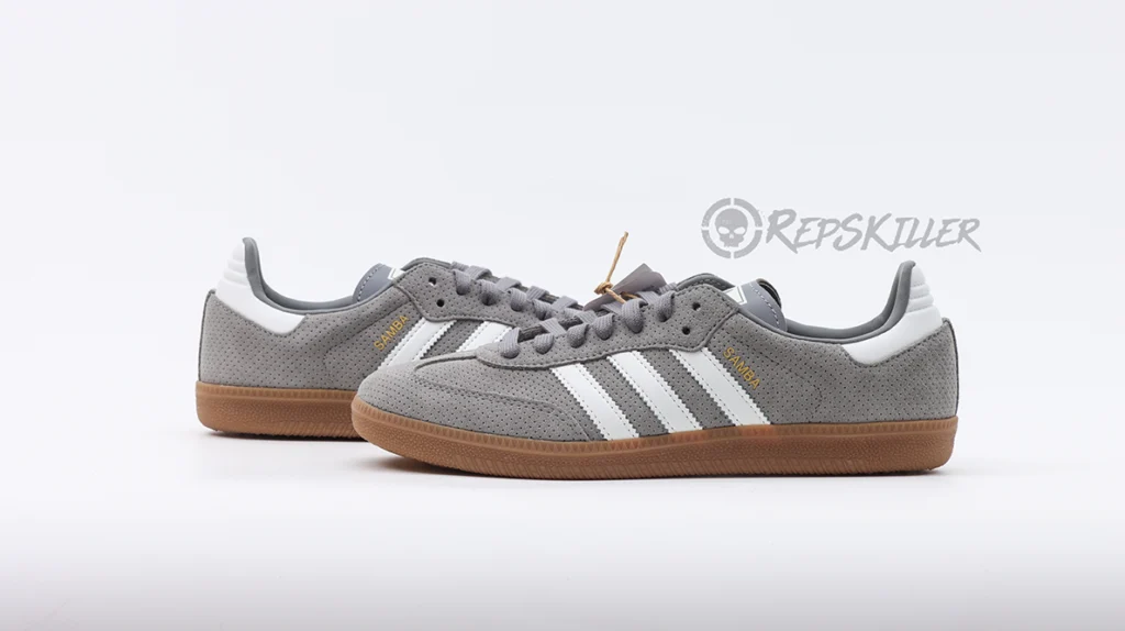 Samba OG 'Grey Bliss Orange' Replica