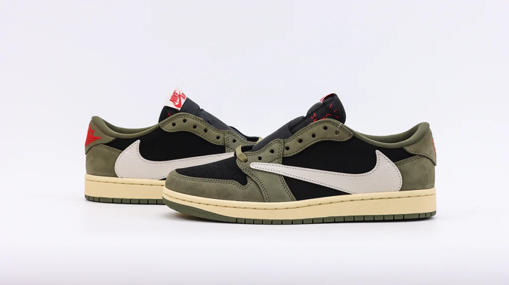 Travis Scott x Air Jordan 1 Low OG SP 'Black Olive' Replica