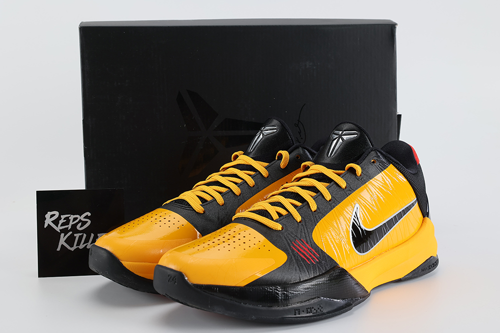 Zoom Kobe 5 Protro ‘Bruce Lee’ Replica