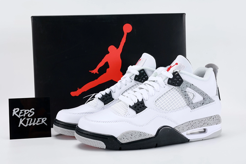 Air Jordan 4 Retro OG White Cement replica