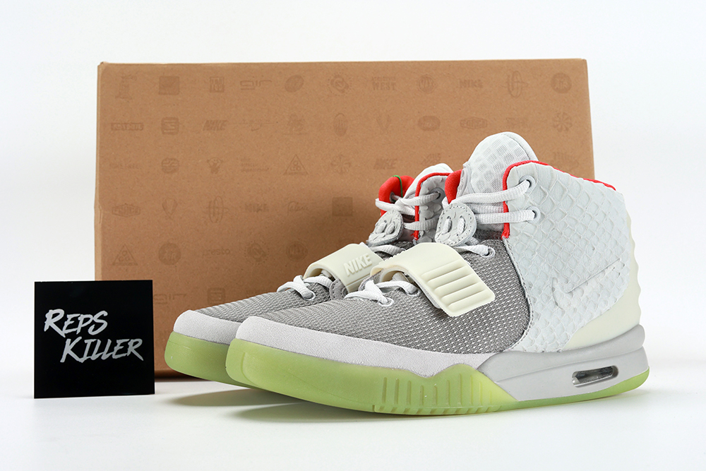 Air Yeezy 2 NRG 'Pure Platinum' replica