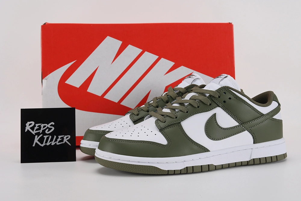 dunk-low-'medium-olive'-replica