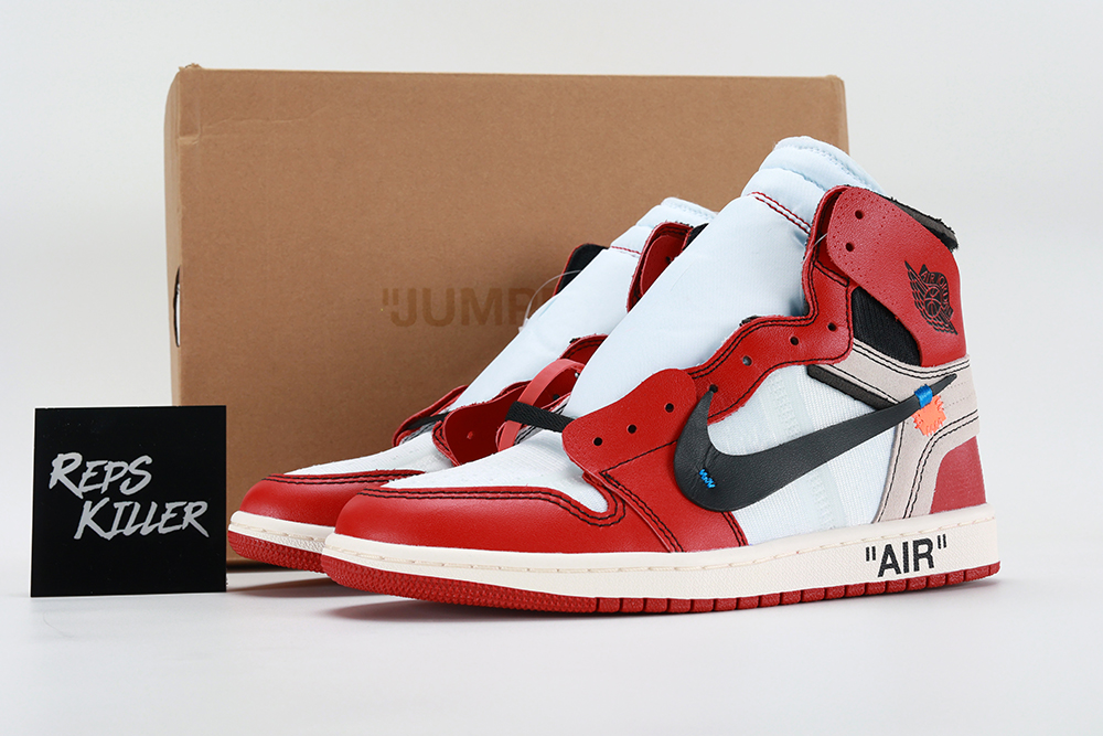 Off-White x Air Jordan 1 Retro High OG 'Chicago' Replica