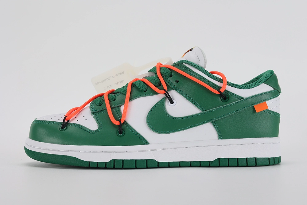 off-white-x-dunk-low-'pine-green'-replica