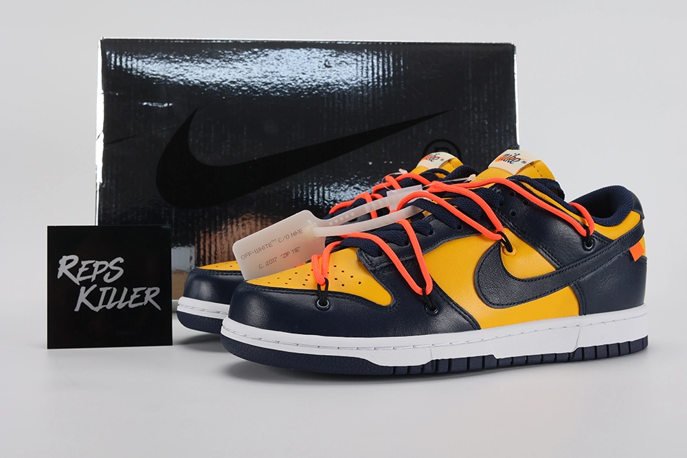 off-white-x-dunk-low-'university-gold'-replica