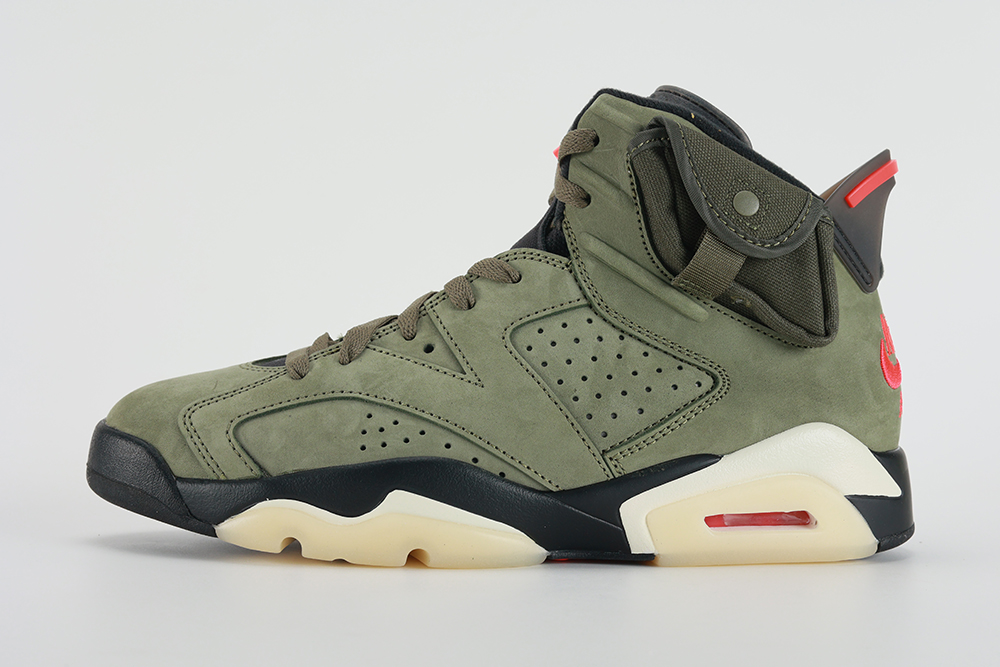 Travis Scott x Air Jordan 6 Retro 'Olive' Replica