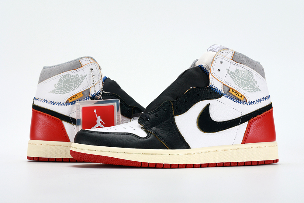 Union LA x Air Jordan 1 Retro High NRG 'Black Toe' replica