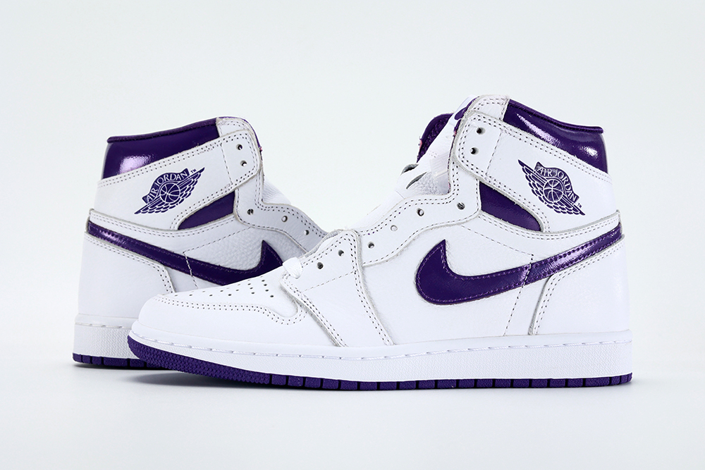 Wmns Air Jordan 1 High OG 'Court Purple' replica